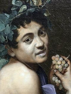 Young sick bacchus by caravaggio