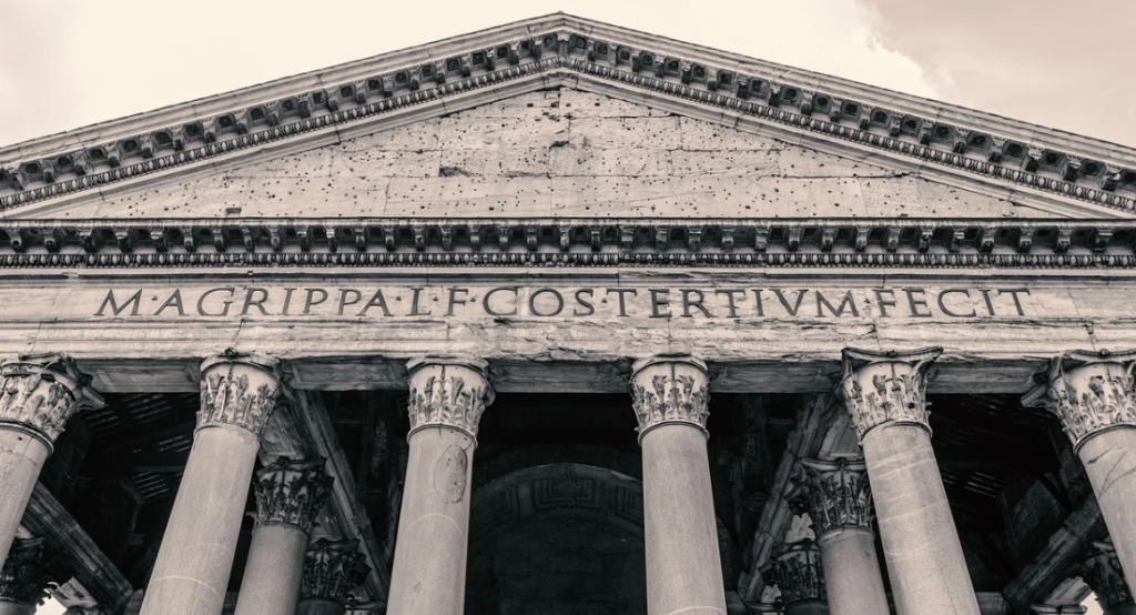 Agrippa inscription in the Pantheon