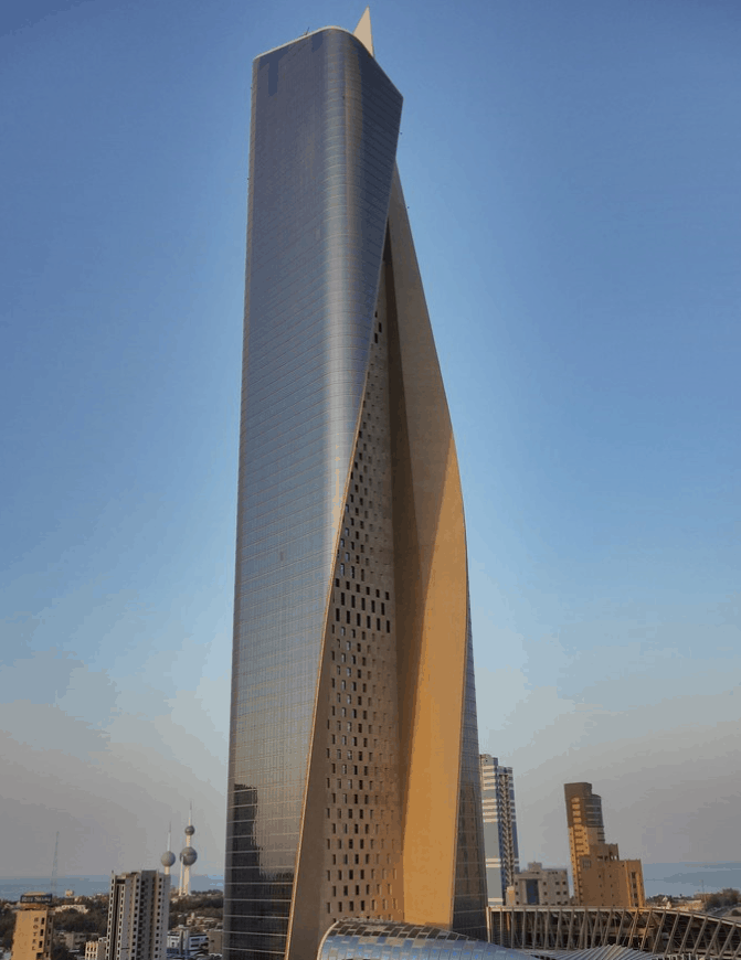 Al Hamra tower fampus skyscrapers