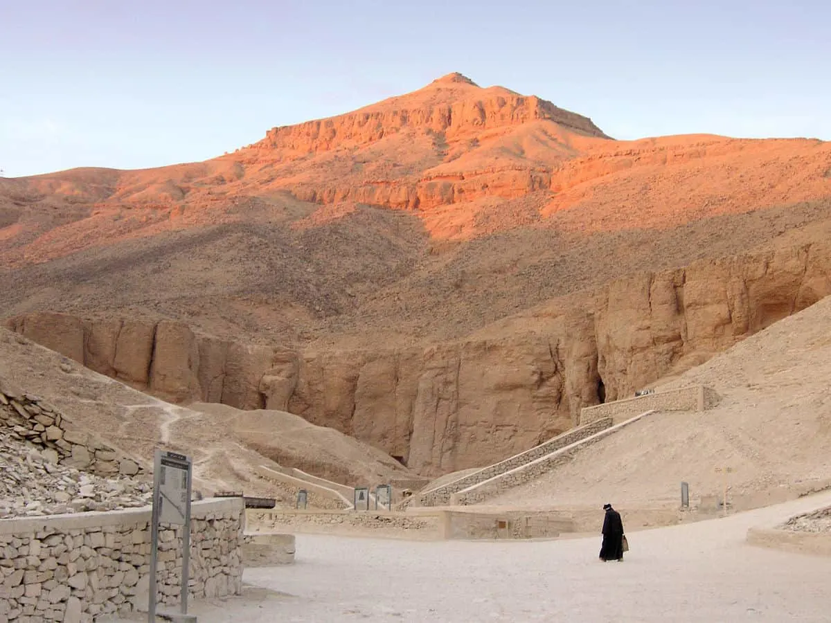 Al Qurn peak in valley of the Kings