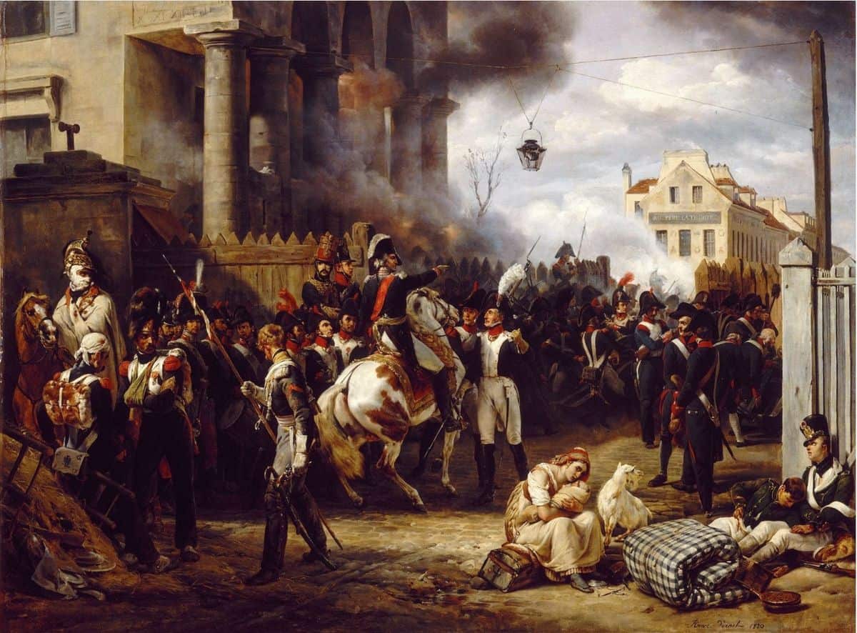 Battle of Paris in 1814