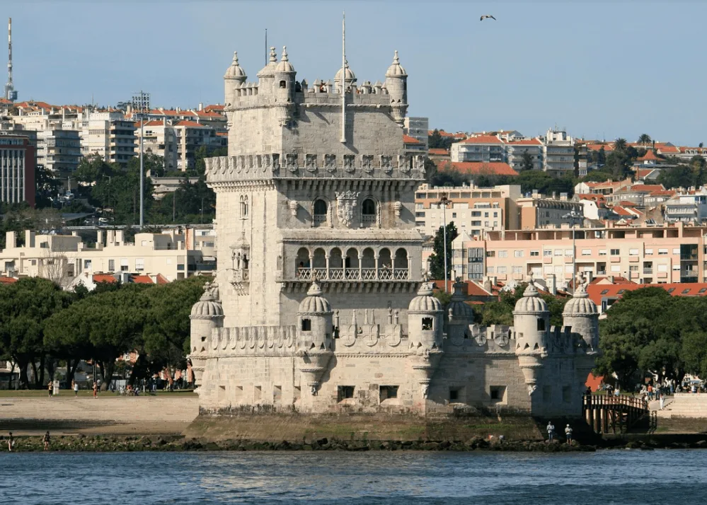 belem tower view