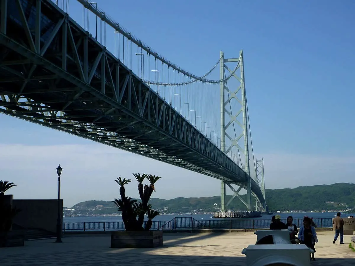 Below Akashi Bridge