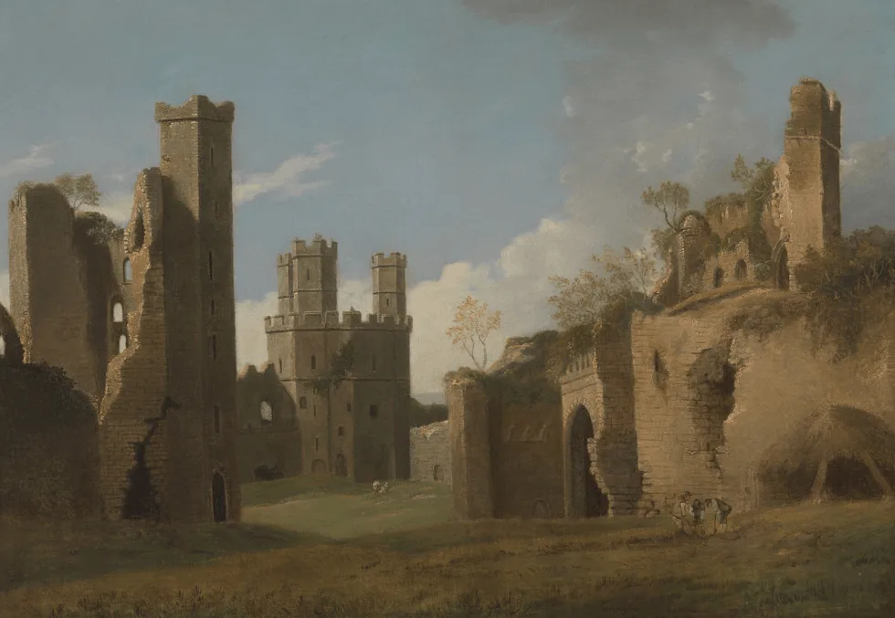 Caernarfon Castle in the 17th century