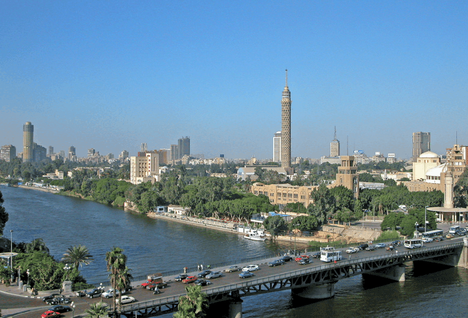 Cairo Tower on the island of Gezina