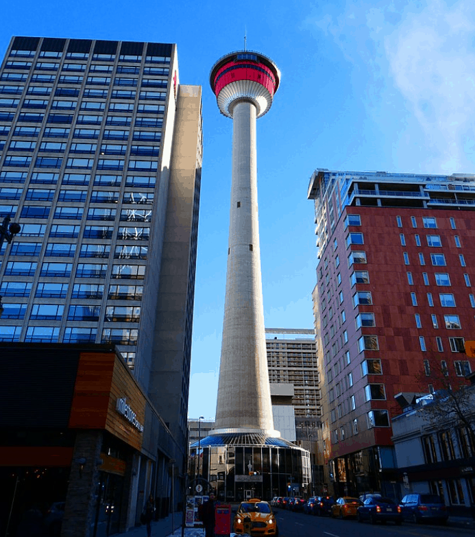Calgary Tower most famous towers in the world