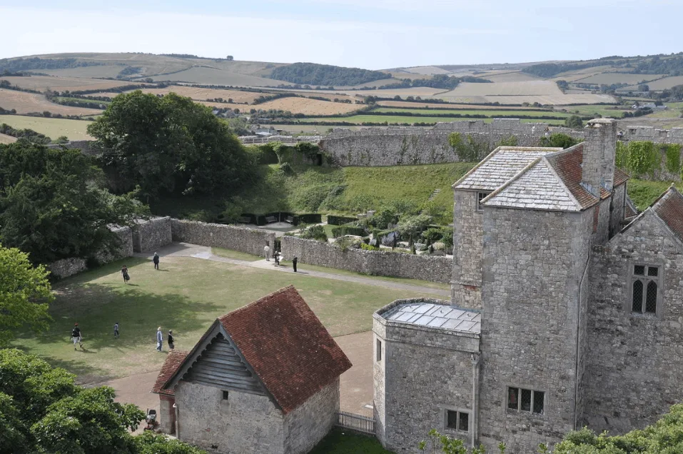 View from Carisbrooke Castle