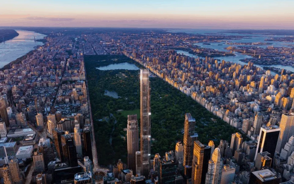 facts about the central park tower