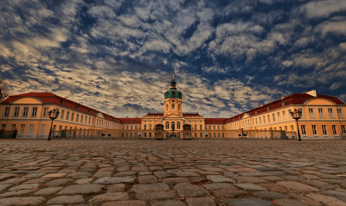 Charlottenburg Palace courtyard