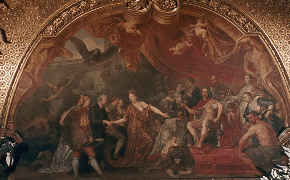 Charlottenburg Palace fresco