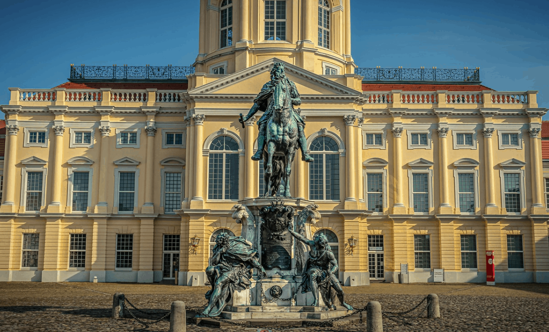 Charlottenburg Palace statue of Frederick I