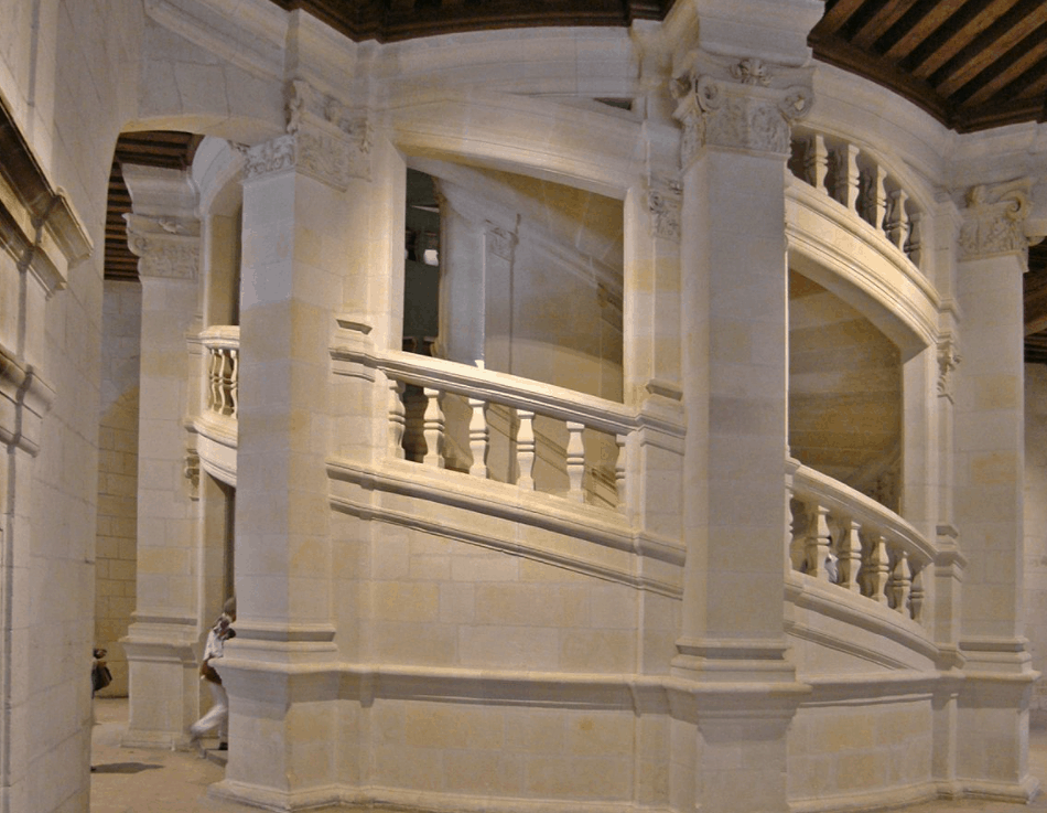 Chateau de chambord staircase