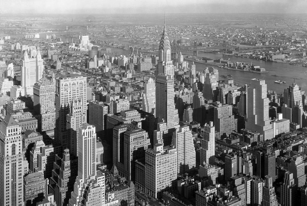 Chrysler Building in 1932