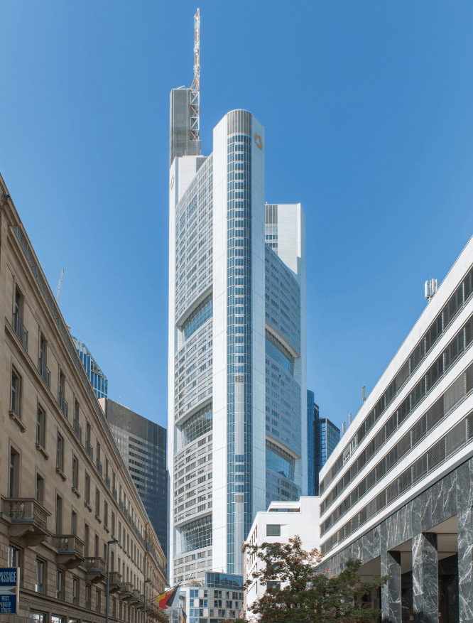Commerzbank tower in Frankfurt