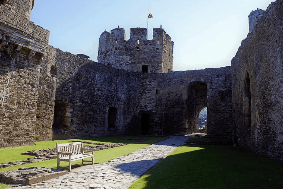 Conwy Castle interior