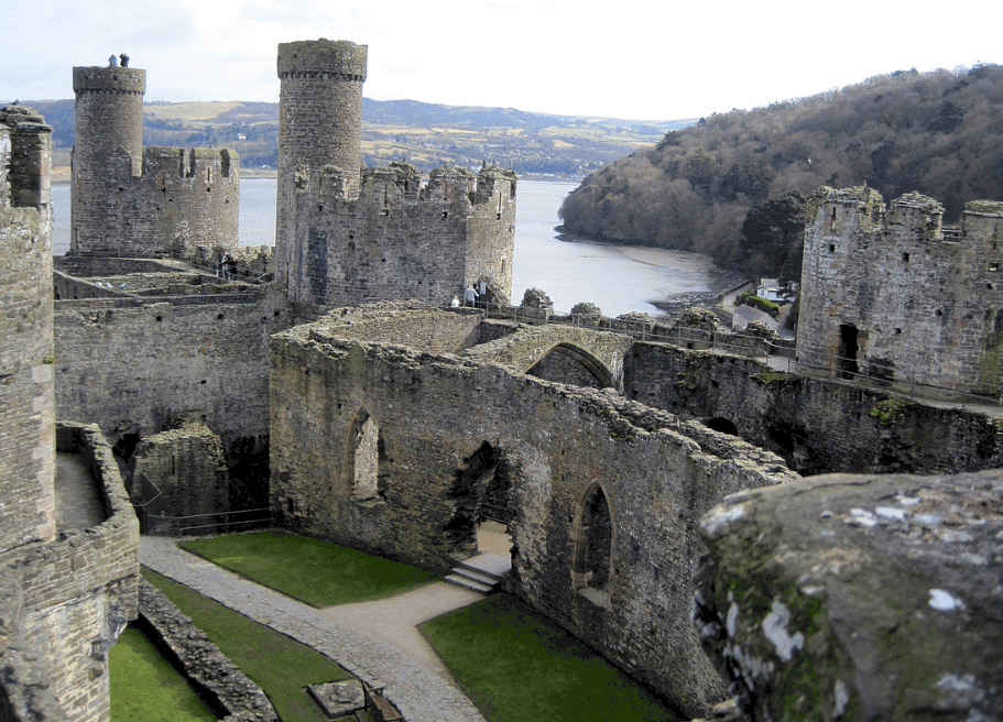 Conwy Castle Towers