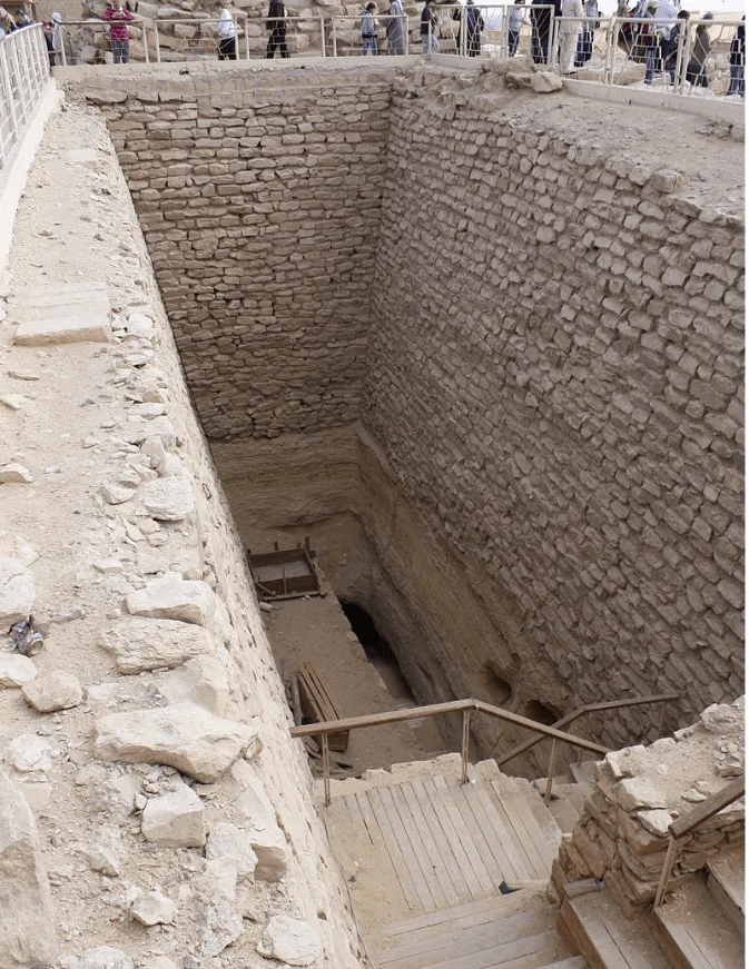 Djoser pyramid entrance