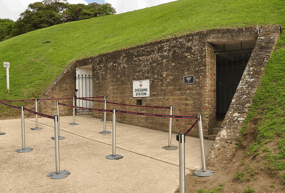 dover castle tunnels entrance