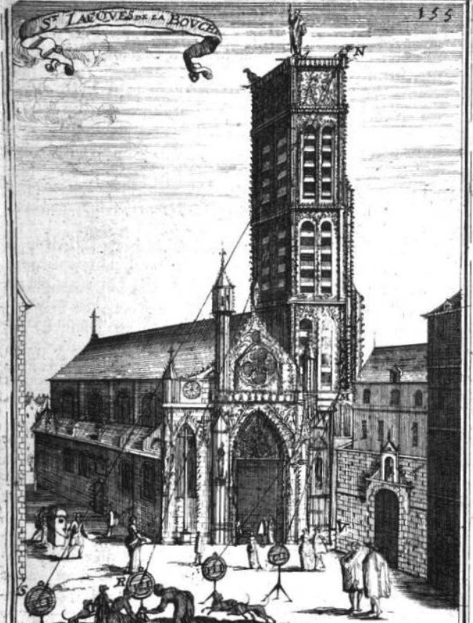 Tour Saint-Jacques and original church