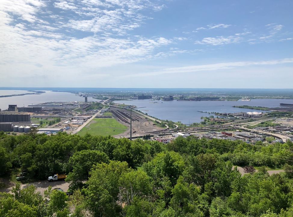 enger tower view east