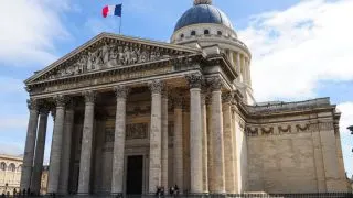 facade of the Pantheon in Paris