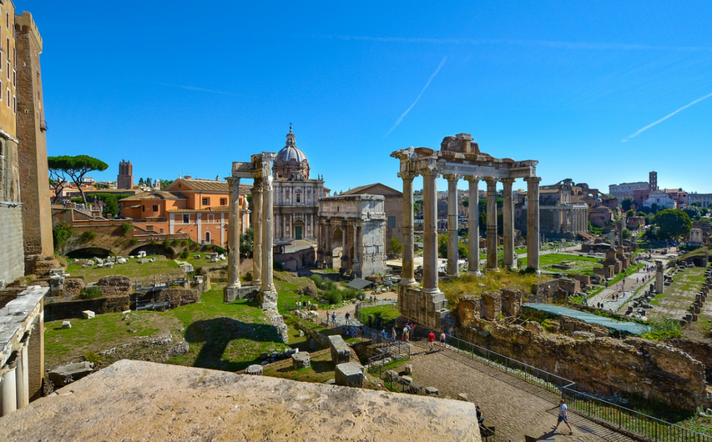 facts about the Roman forum