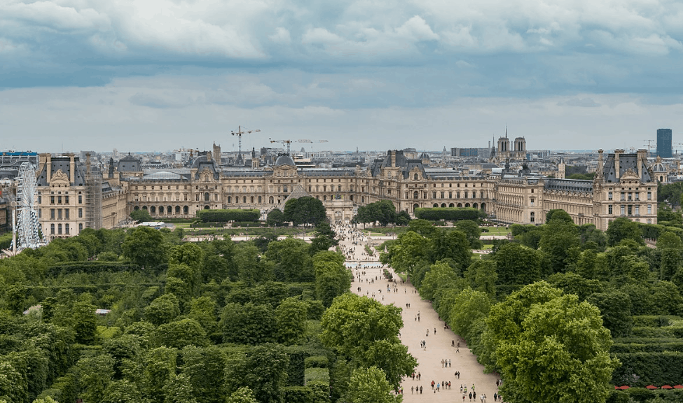 former location of the tuileries palace