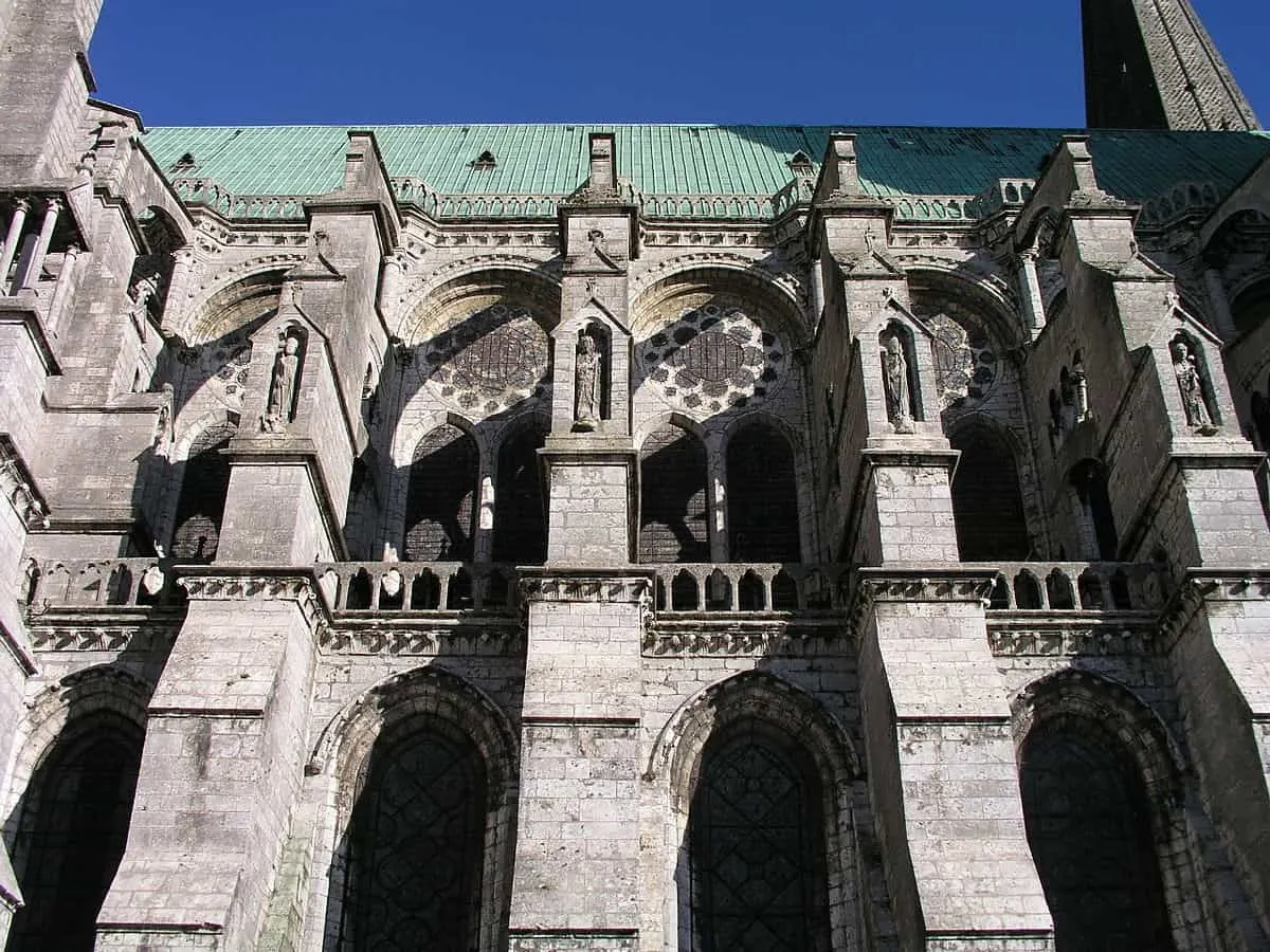 Detail of Chartres Cathedral