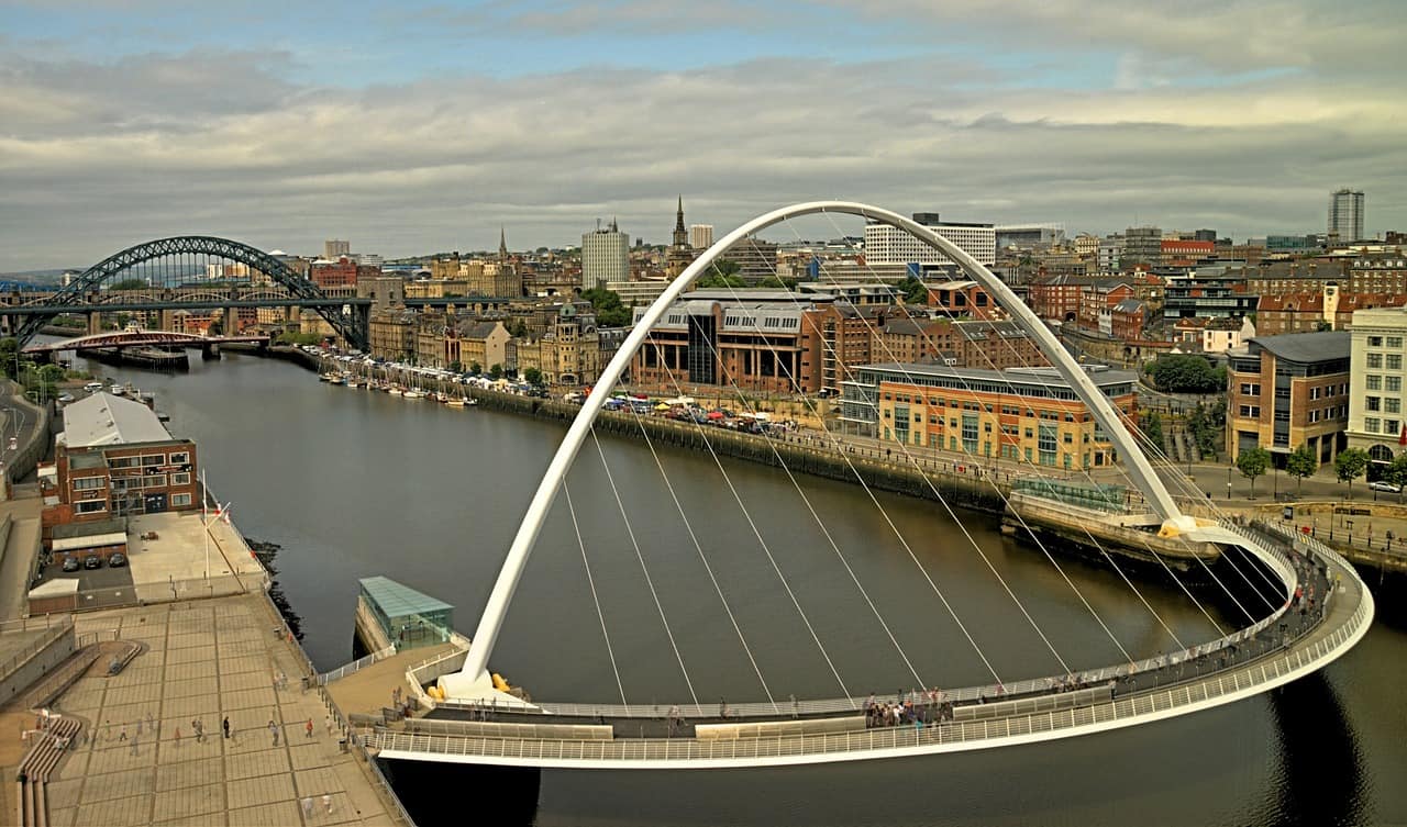 Gateshead Millennium Bridge facts