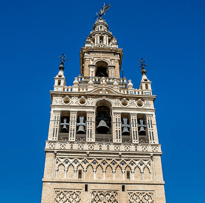 Top section of the Giralda