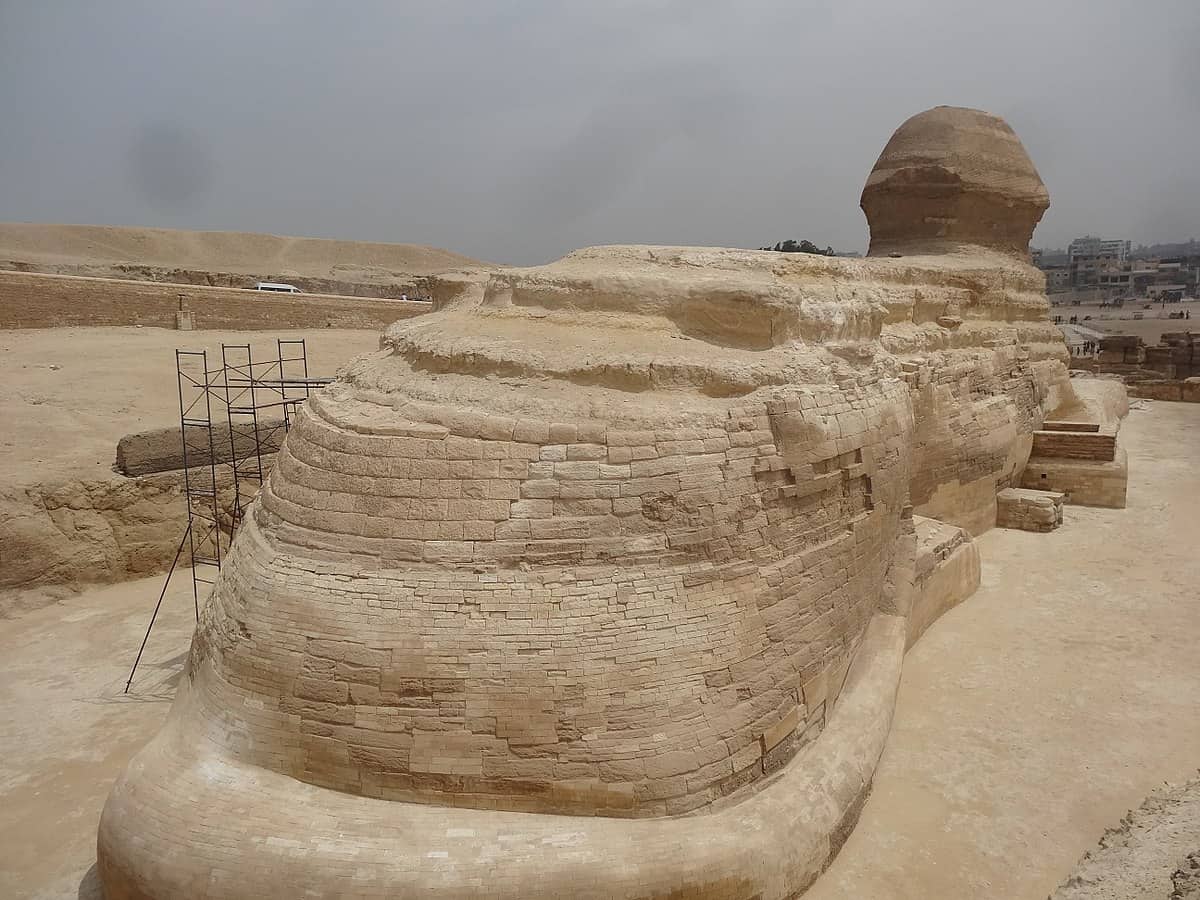 Base of the Great Sphinx of Giza