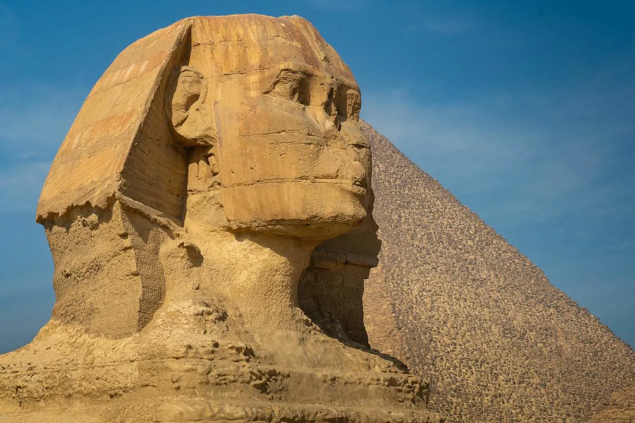 Great Sphinx of Giza nice view