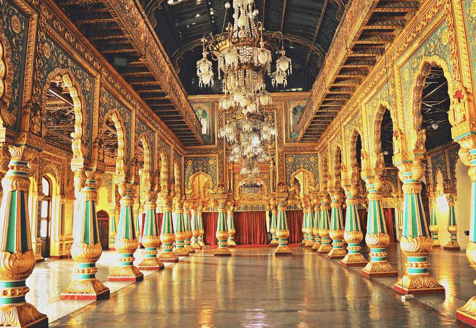 inside Mysore Palace