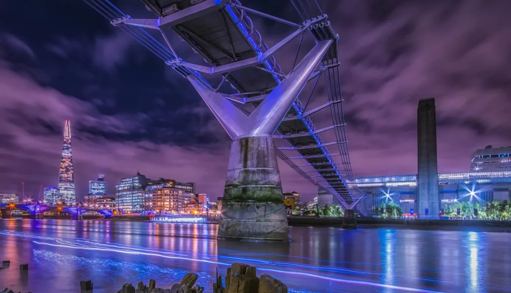interesting facts about the Millennium Bridge