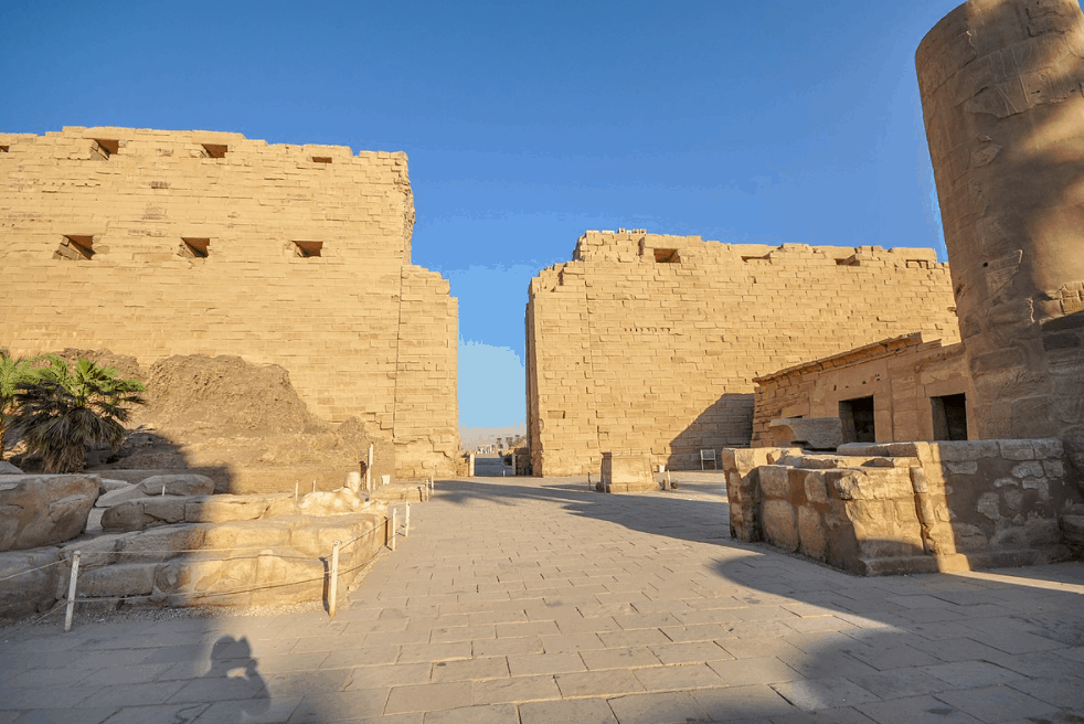 Entrance of Karnak Temple