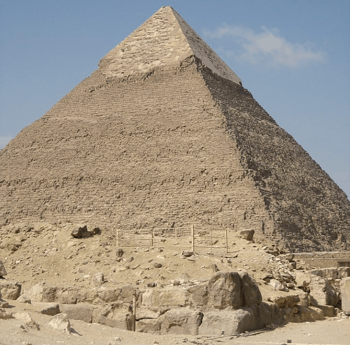Pyramid of Khafre entrance