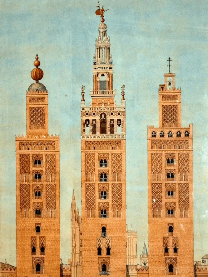 Stages of the Giralda