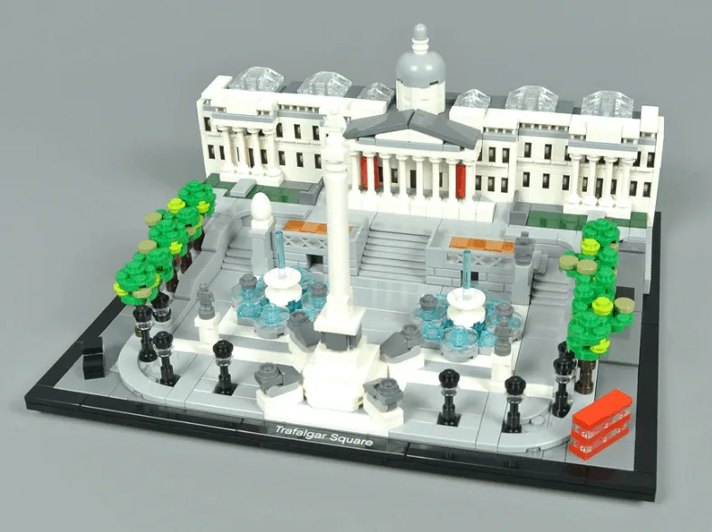 lego version of Trafalgar Square