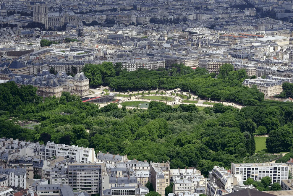 15 Fabulous Facts About Luxembourg Palace 1 Luxembourg Palace aerial view