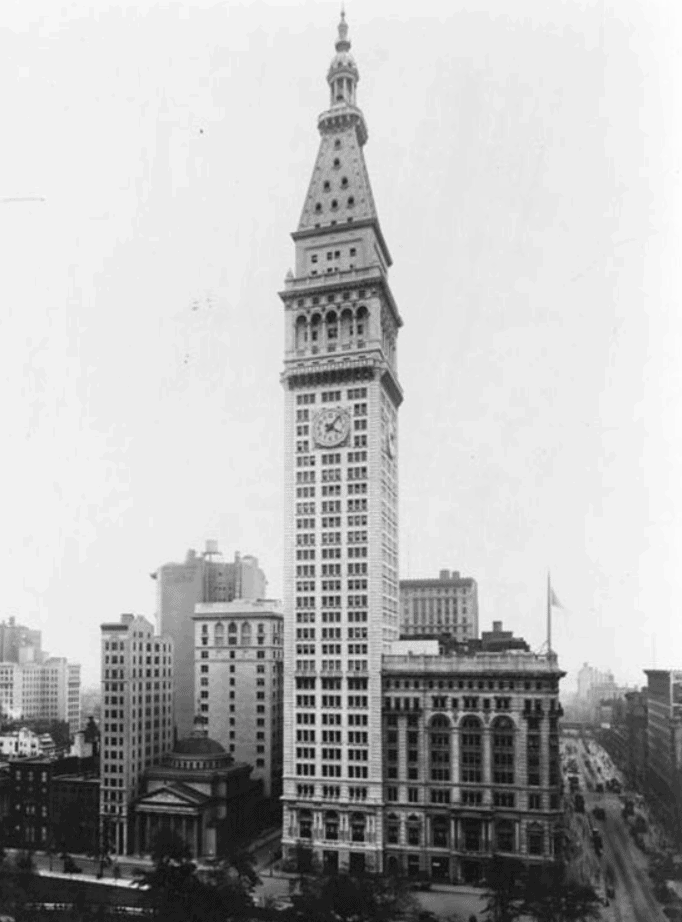 The Met Life Building in 1911
