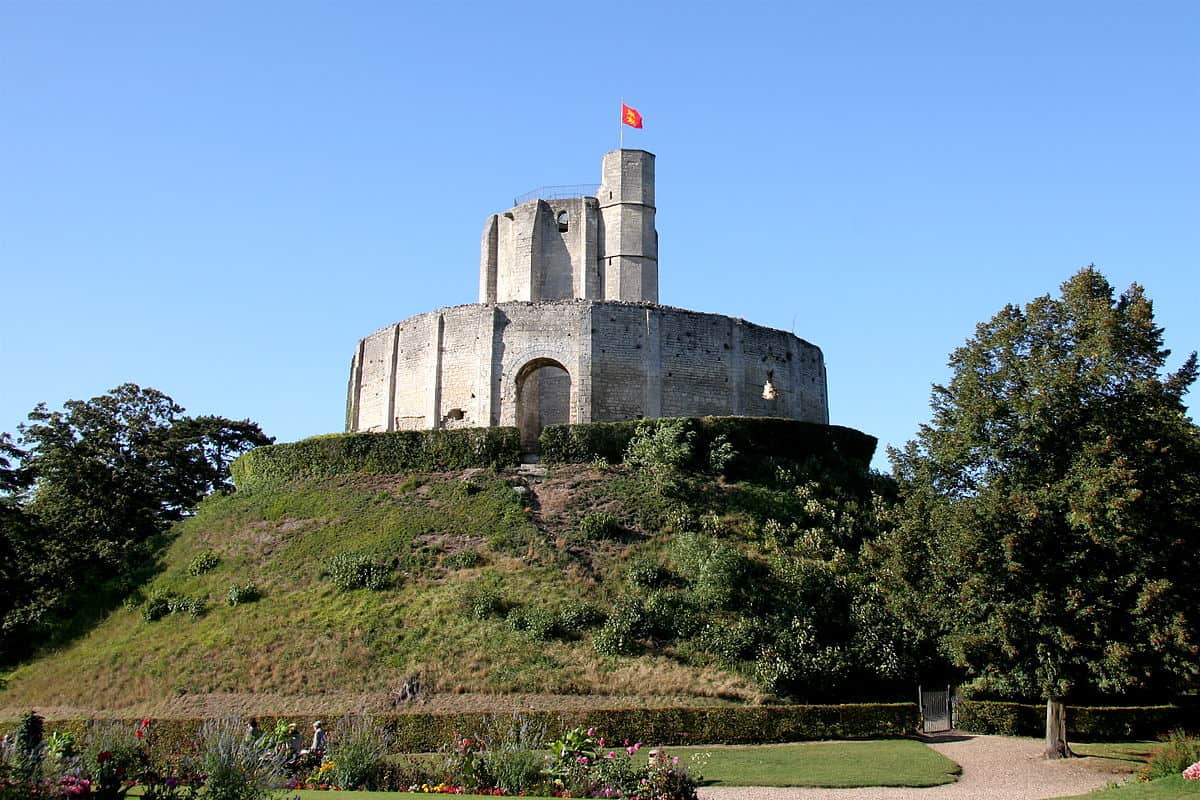 Castle features motte