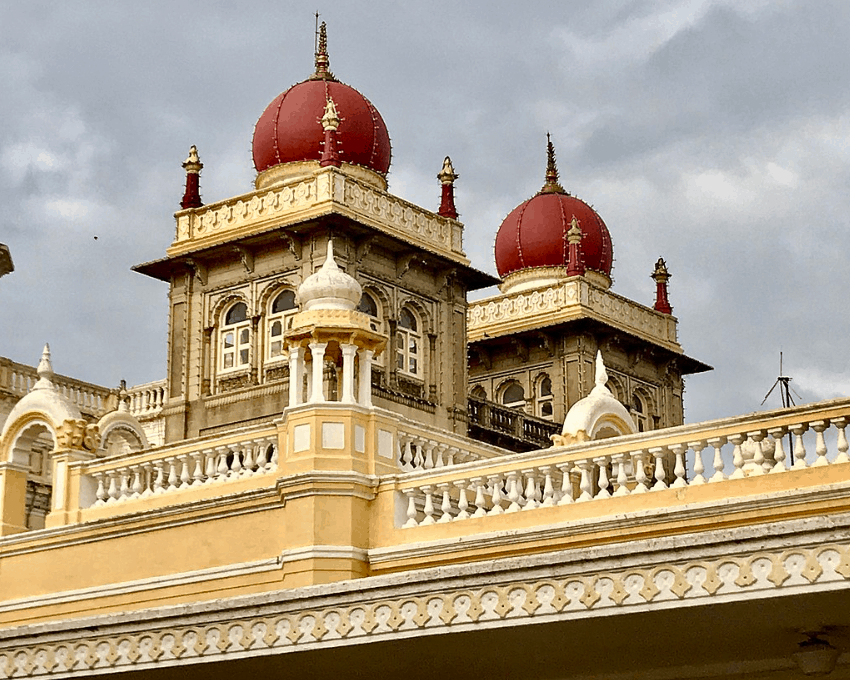 Mysore palace domes