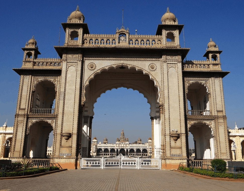 Mysore palace entrance