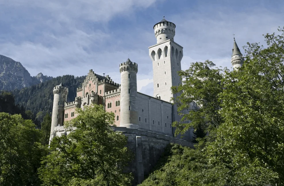 Neuschwanstein Castle gatehouse