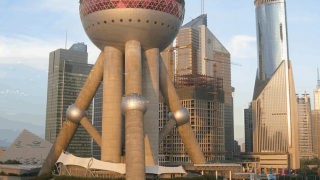 oriental pearl tower foundation