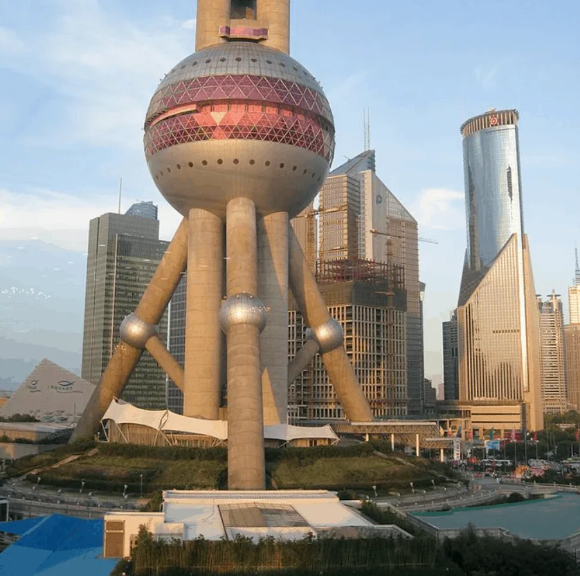 oriental pearl tower foundation