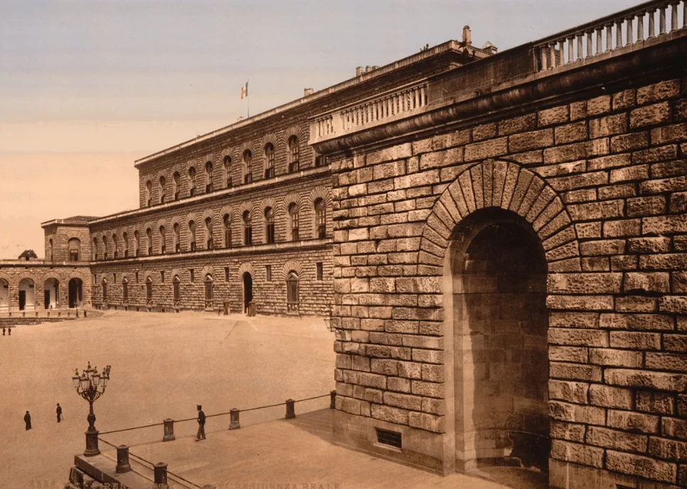 Pitti Palace in the early 20th century
