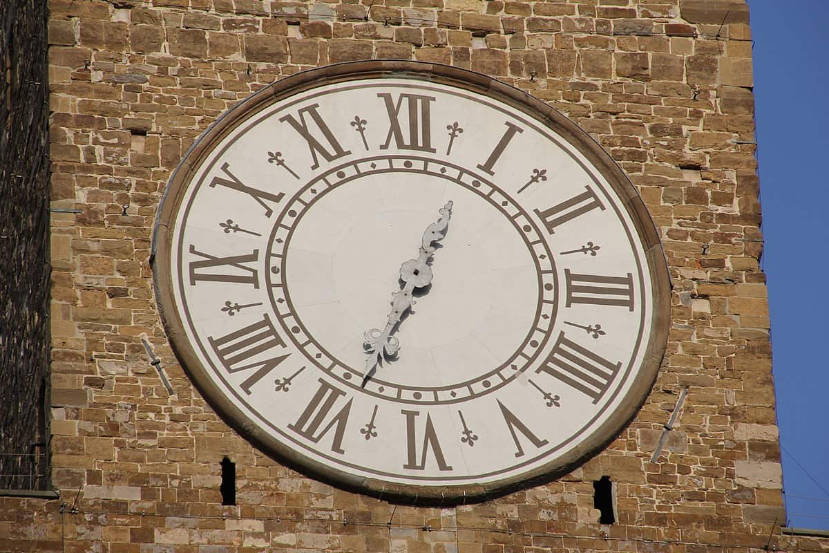 Clock on the tower