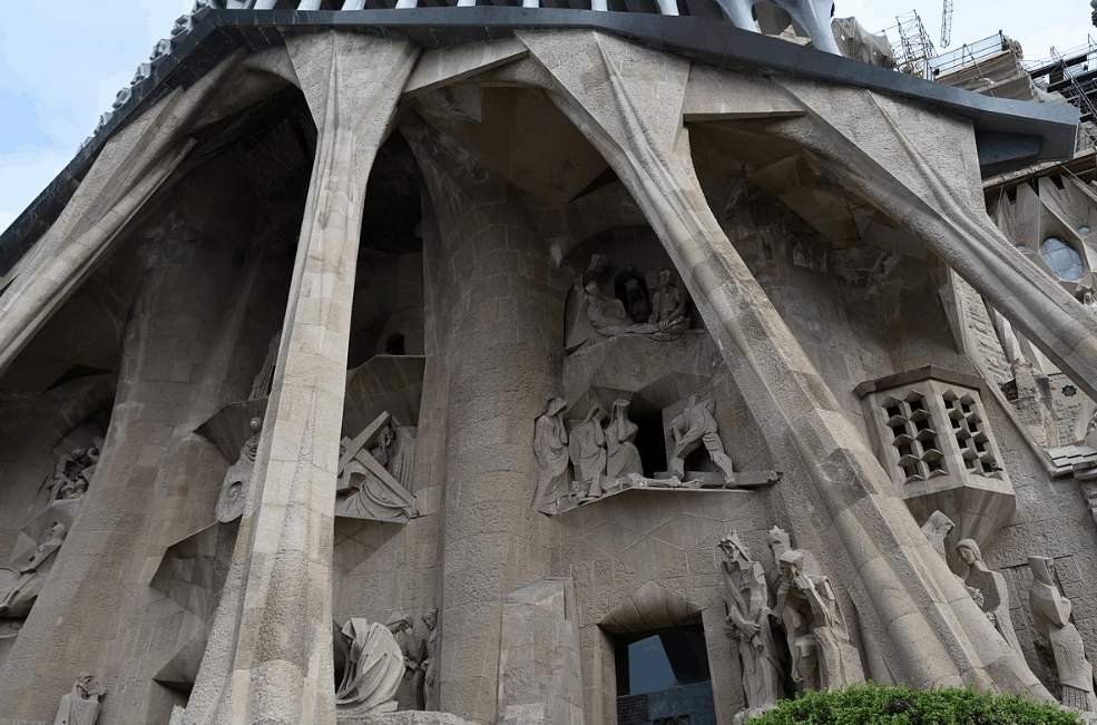 The Passion Façade of the Sagrada Familia