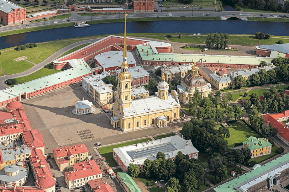 Saints Peter and Paul Cathedral in Saint Petersburg